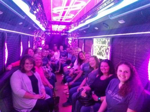 Luxury limousine service by www.transportcenterhub.pro featuring satisfied customers celebrating memorable moments.